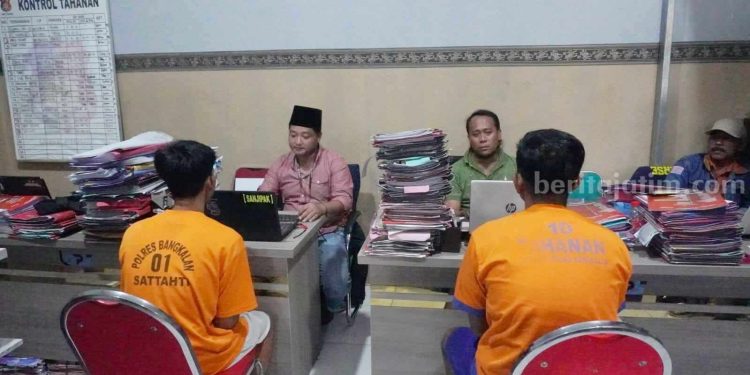 Dua Pemuda Curi Motor di UTM Pulang ke Sampang dan Dijemput Polisi