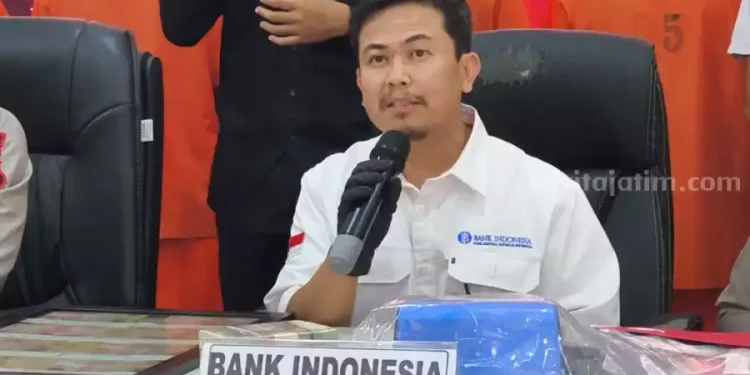 Uang Palsu yang Disita Polres Ngawi Dikenali oleh BI Kediri