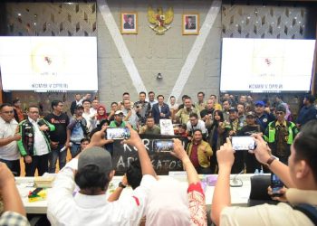 Catat Janji DPR kepada Ojol mengenai Undang-Undang Transportasi Online