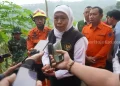 Khofifah Kirim Tim Ahli ke Lokasi Longsor Trenggalek