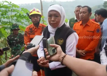 Khofifah Kirim Tim Ahli ke Lokasi Longsor Trenggalek