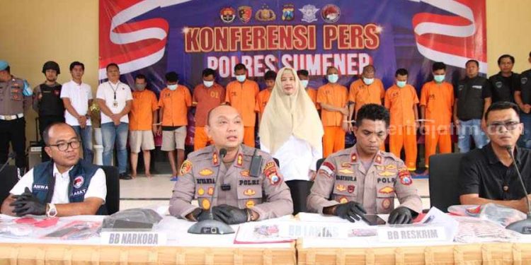 Ungkap 18 Kasus Tindak Pidana, Polres Sumenep Fokus Pemberantasan Premanisme