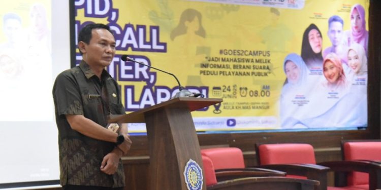 Dinas Kominfo Sidoarjo Memperkenalkan Layanan Keterbukaan Informasi Publik Bersama Mahasiswa