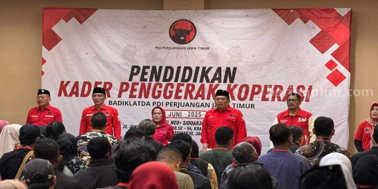 Target Cetak 3500 Kader Koperasi, PDIP Jatim Gencarkan Pelatihan