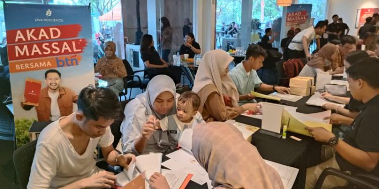 Pecah Telur, Gelar Akad Massal Terbesar di Java Residence Awal Tahun 2025