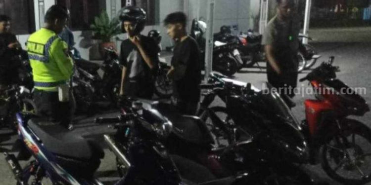 Polres Pamekasan Amankan 8 Motor dalam Patroli Libur Idul Adha Tahun 1446 H