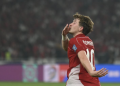Gol Penalti Romeny Bawa Indonesia Menang atas China di GBK