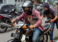Aksi Pesta Daging Kurban, Wanita Gresik Curi Motor Teman Sendiri