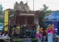 Nuansa Nostalgia Bakar Semangat Ekonomi Lamongan Tempo Dulu 2025 Jadi Daya Tarik Warga