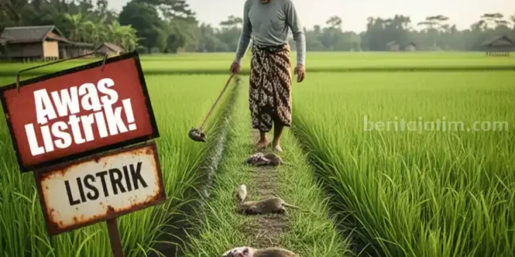 Petani Tewas Kesetrum Listrik Jebakan Tikus, DTPHP Magetan Klaim Sering Memberi Imbauan