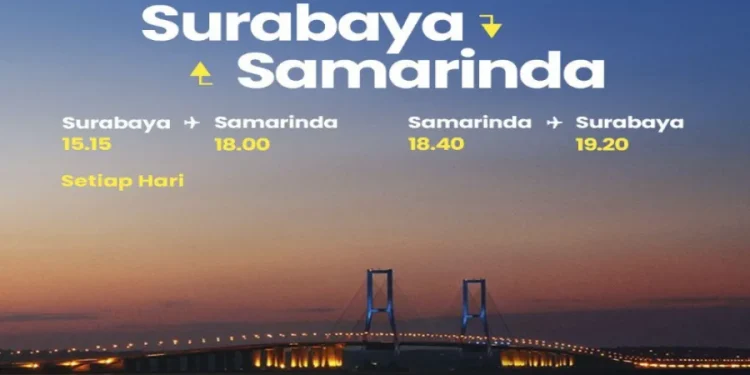 Penerbangan Langsung Surabaya-Samarinda Mulai 1 Agustus Oleh Batik Air