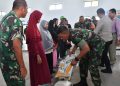 Kodim 0802 dan Bulog Salurkan Bantuan Beras SPHP di Ponorogo