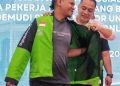 Pemkot Surabaya Luncurkan Perlindungan Sosial untuk Mitra Driver Roda Dua