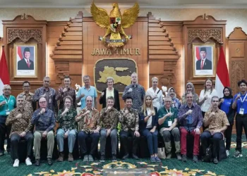 Ngawi dan Madiun Percontohan Produksi Beras Rendah Karbon Bersama Uni Eropa