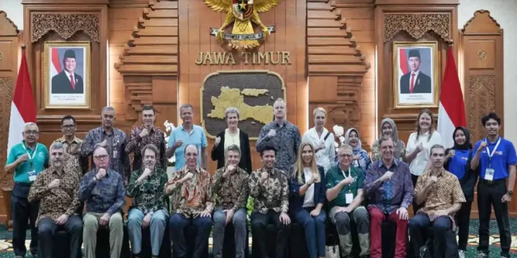 Ngawi dan Madiun Percontohan Produksi Beras Rendah Karbon Bersama Uni Eropa