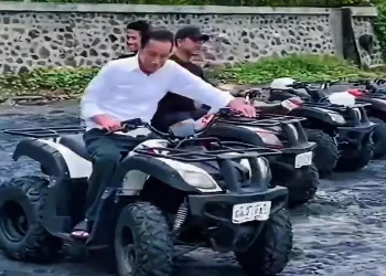 Video Jokowi Naik ATV Bersama Cucu, Ali Syarief Ungkap Panggung Opera Biru