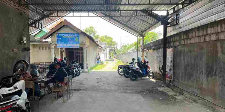 Motor Hilang Dicuri di Depan Polres Mojokerto dan Terekam CCTV
