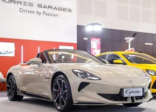 Cyberster dan MG4 EV Hadir di GIIAS Surabaya 2025