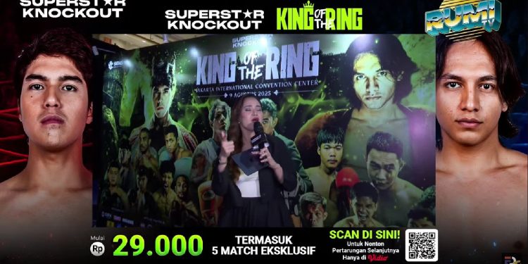 Link Nonton Tarung Tinju El Rumi vs Jefri Nichol dan Cara Pembelian PPV Vidio