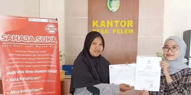 Layanan Kepengurusan Adminduk di Tingkat Desa Hadir di Kabupaten Kediri