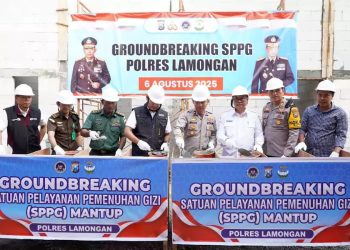 Bupati Lamongan Resmikan Dua SPPG Baru untuk Atasi Stunting dan Siapkan SDM Emas 2045