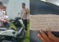 Misteri Motor NMAX di Lahan Kosong Kediri dengan Pesan di Kardus Barang Rampasan