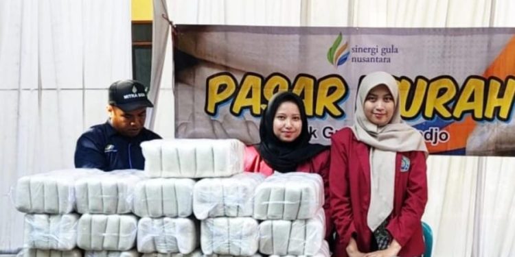 Pasar Murah di Tiga Desa Kerjasama PG Ngadiredjo dan Pemkab Kediri