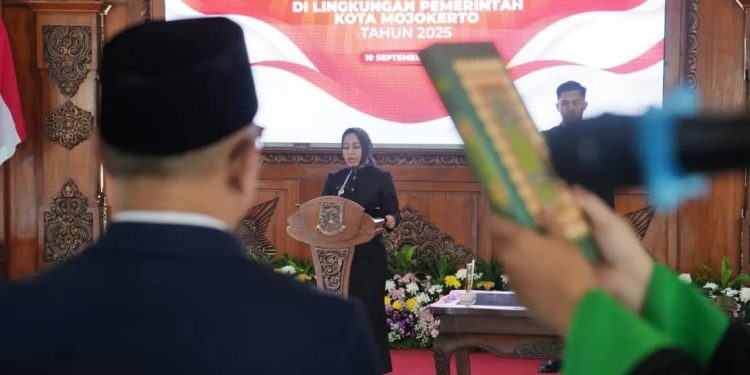 BPBD Mojokerto Resmi Berdiri, Ganesh Pressiatantra Dilantik Sebagai Kepala Pelaksana
