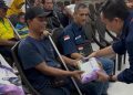 Bantuan Beras untuk Komunitas Difabel di Surabaya Oleh Lita Machfud Arifin