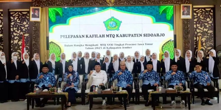 Bupati Sidoarjo Kirim 52 Peserta MTQ ke-XXXI dengan Target Juara Umum Jawa Timur