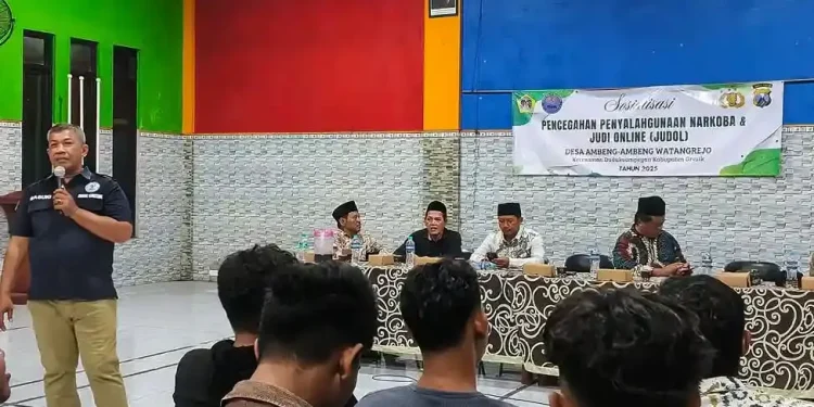 Warga Ambeng-Ambeng Watangrejo Gresik Berupaya Tangkal Maraknya Narkoba dan Judol