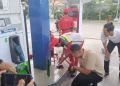 Sidak SPBU oleh Polres Gresik Pastikan Tidak Ada BBM Oplosan Pertalite
