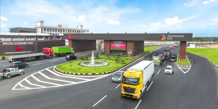 KEK JIIPE Gresik Bangun Jalan Utama 80 Meter untuk Konektivitas Logistik dan Daya Saing Industri