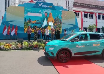 Taksi Listrik Green Resmi Beroperasi di Surabaya Tawarkan Diskon 50 Persen Lebih