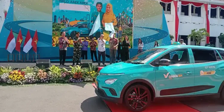 Taksi Listrik Green Resmi Beroperasi di Surabaya Tawarkan Diskon 50 Persen Lebih