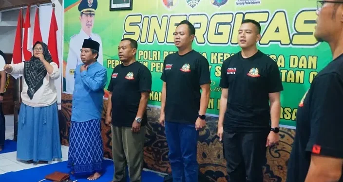 TNI Polri dan Perguruan Silat di Madiun Sepakat Ciptakan Kampung Aman dan Rukun