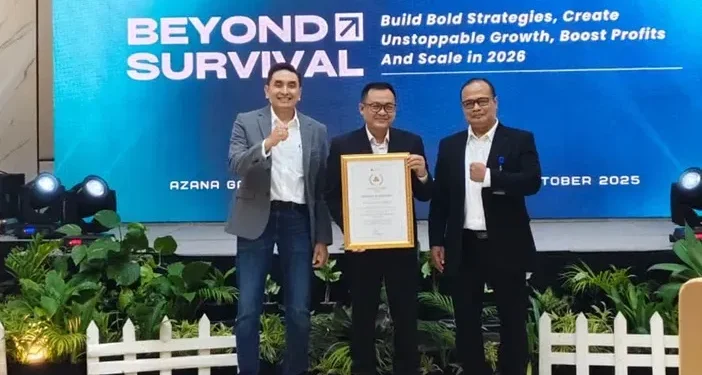 Hotel Ratu Nganjuk Raih Penghargaan Kinerja Bisnis dan Operasional Terbaik 2025