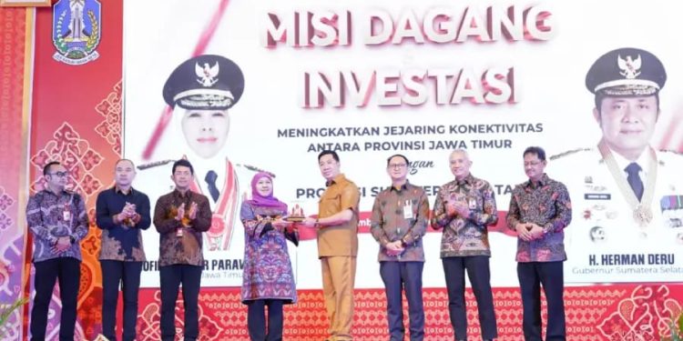 Dukungan Bank Jatim untuk UMKM Jatim Merambah Pasar Sumsel Lewat Misi Dagang Rp1 T