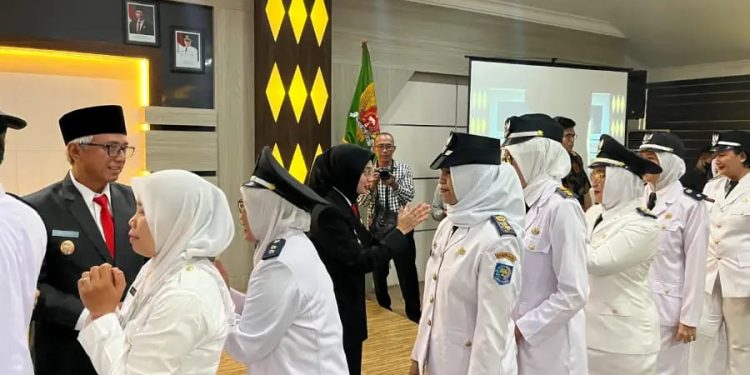Vinanda Lantik 136 Pejabat dan 10 Lurah Perempuan Dukung Visi Kota Kediri MAPAN