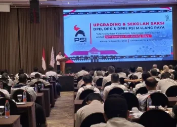 PSI Kota Malang Semangat Perkuat Akar Rumput dan Bentuk Sekolah Saksi