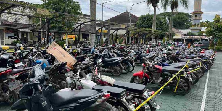 Ratusan Motor di Malang Terjaring Balap Liar Bisa Diambil Usai Operasi Zebra