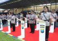 Jelang Akhir Tahun, Polres Mojokerto Kota Ganti Pejabat Utama dan Kapolsek