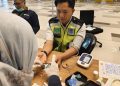 Cek Kesehatan Gratis dan Sosialisasi SATUSEHAT di Bandara Dhoho Kediri oleh BBKK Surabaya