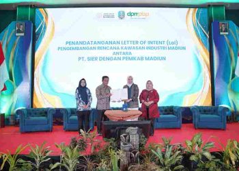 Dukung Kawasan Industri di Jatim, Teken LoI dengan Pemkab Madiun