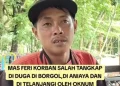 Pria Blitar Mengaku Jadi Korban Salah Tangkap Namun Polisi Membantah