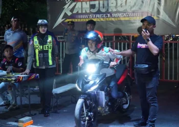 Balap Motor Kanjuruhan Street Race-34 Saat Operasi Zebra Semeru