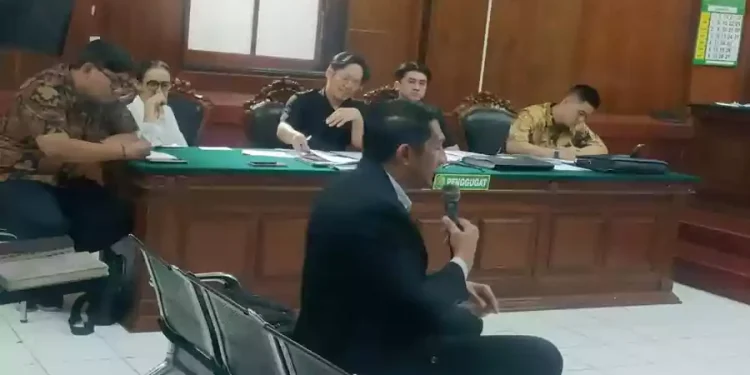 Ahli Hukum Perikatan Berikan Keterangan dalam Sidang Nany Widjaja