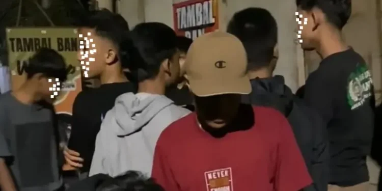 Tujuh Pelajar Diamankan Polisi Usai Diduga Akan Bikin Onar di Gresik