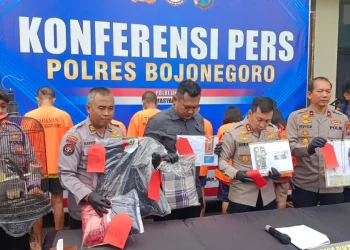 Ungkap 7 Kasus Pencurian Operasi Sikat 2025 dan Amankan 8 Tersangka di Bojonegoro