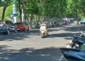 Perbarui Marka Jalan di Sekitar Alun-Alun Trunojoyo oleh Dishub Sampang